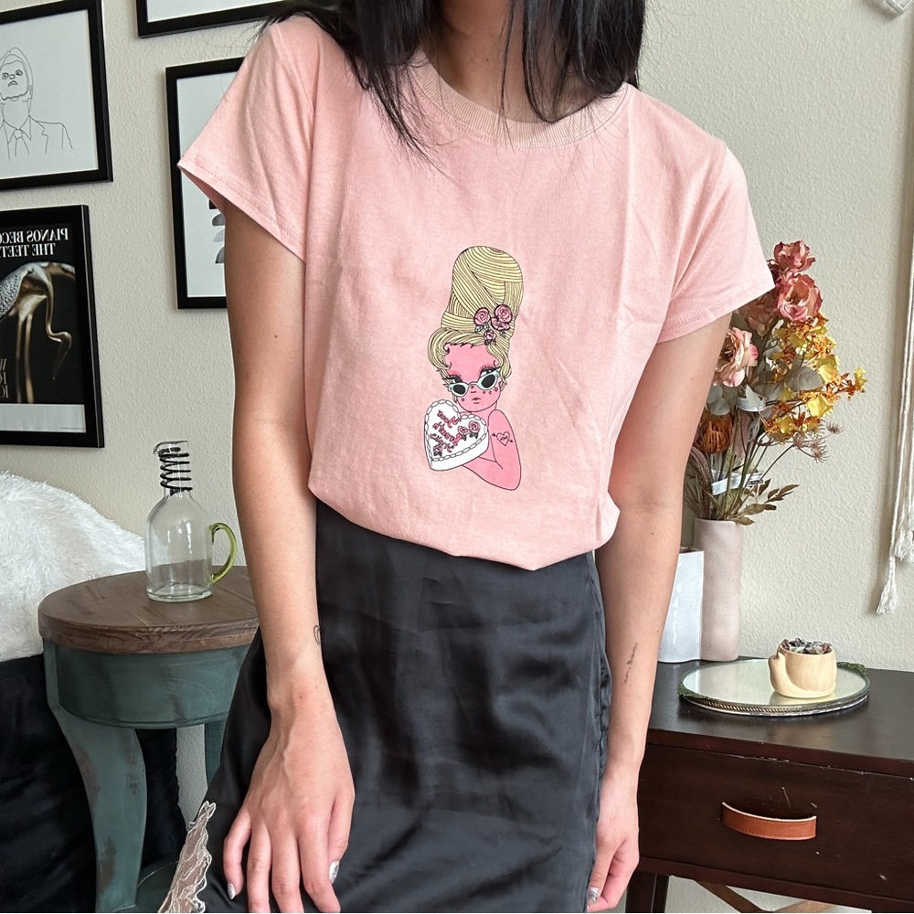 Pink Your Breath Stinks Crop Top | Valfre | Small